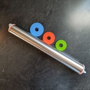 Adjustable Stainless Steel Rolling Pin with Discs